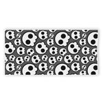 Emo Skull Pattern Print Beach Towel