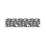 Emo Skull Pattern Print Bed Runner