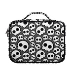 Emo Skull Pattern Print Briefcase Bible Bag