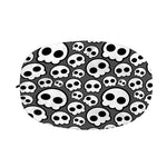 Emo Skull Pattern Print Car Side Mirror Covers