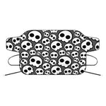 Emo Skull Pattern Print Car Windshield Snow Cover