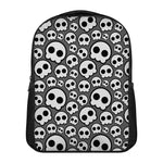 Emo Skull Pattern Print Casual Backpack