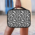 Emo Skull Pattern Print Classic Bible Case