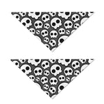 Emo Skull Pattern Print Dog Bandana