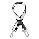 Emo Skull Pattern Print Dog Seat Belt