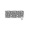 Emo Skull Pattern Print Extended Mouse Pad