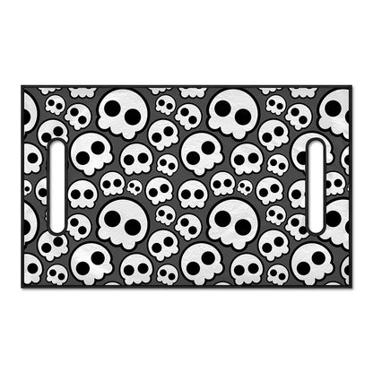 Emo Skull Pattern Print Golf Cart Seat Cover