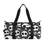 Emo Skull Pattern Print Gym Bag