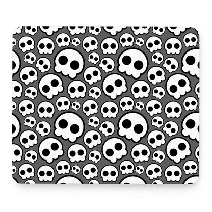 Emo Skull Pattern Print Mouse Pad