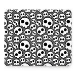 Emo Skull Pattern Print Mouse Pad