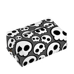 Emo Skull Pattern Print Rectangle Tissue Box Cover