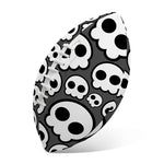 Emo Skull Pattern Print Rugby Ball