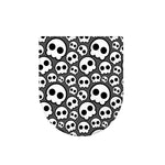 Emo Skull Pattern Print Toilet Lid Cover