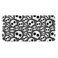 Emo Skull Pattern Print Towel
