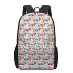 EMS Paramedic Pattern Print 17 Inch Backpack