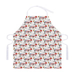 EMS Paramedic Pattern Print Adjustable Apron