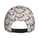 EMS Paramedic Pattern Print Baseball Cap