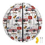 EMS Paramedic Pattern Print Basketball