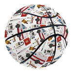 EMS Paramedic Pattern Print Basketball