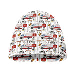 EMS Paramedic Pattern Print Beanie