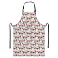 EMS Paramedic Pattern Print Bib Apron With Pocket