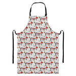 EMS Paramedic Pattern Print Bib Apron With Pocket