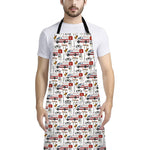 EMS Paramedic Pattern Print Bib Apron With Pocket