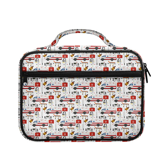 EMS Paramedic Pattern Print Briefcase Bible Bag