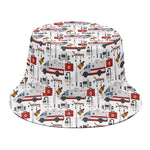 EMS Paramedic Pattern Print Bucket Hat