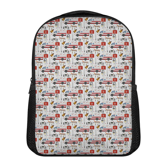 EMS Paramedic Pattern Print Casual Backpack