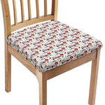 EMS Paramedic Pattern Print Chair Cushion Cover
