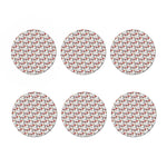 EMS Paramedic Pattern Print Coaster Set