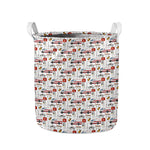 EMS Paramedic Pattern Print Collapsible Laundry Basket