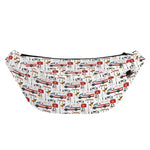 EMS Paramedic Pattern Print Fanny Pack