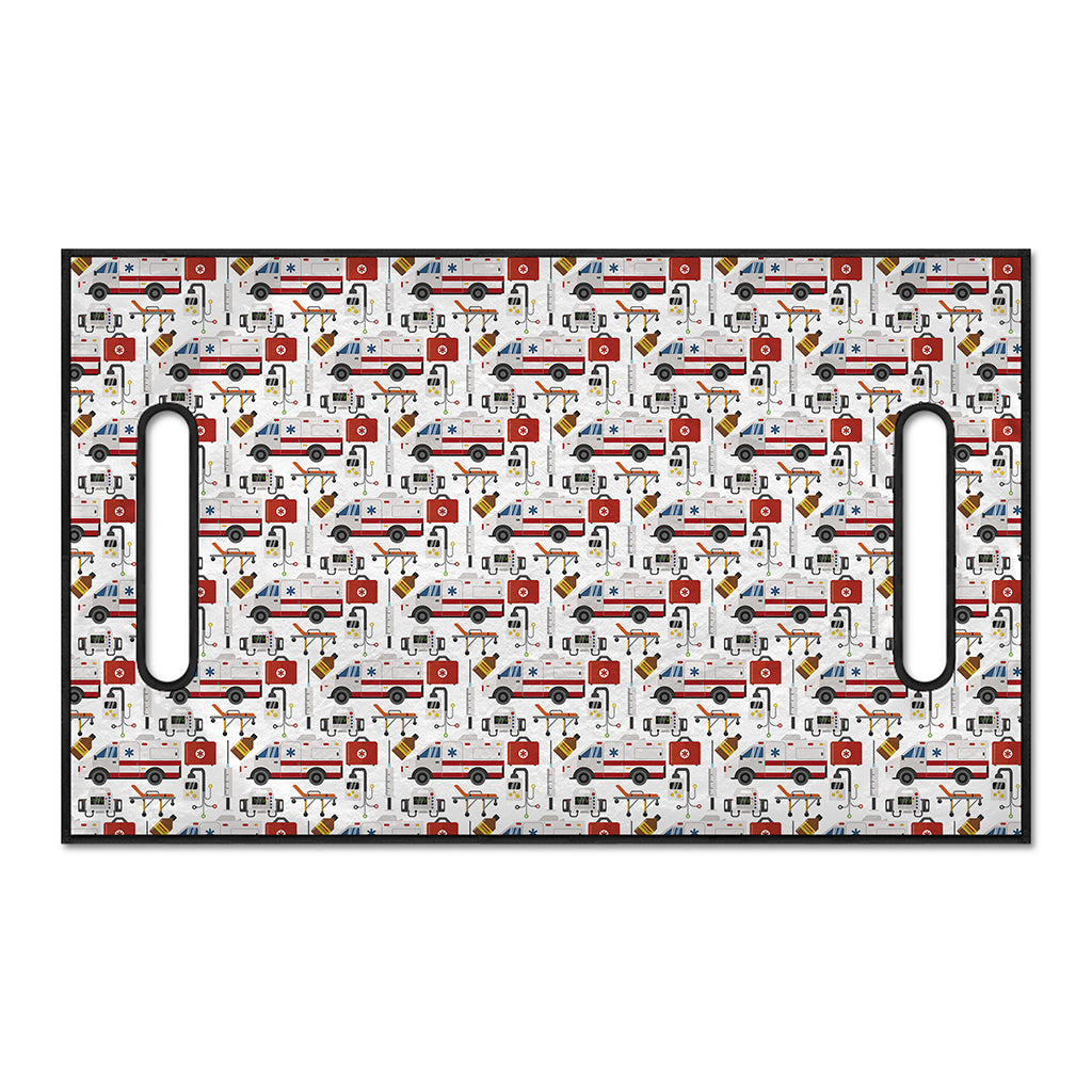 EMS Paramedic Pattern Print Golf Cart Seat Cover
