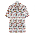 EMS Paramedic Pattern Print Hawaiian Shirt