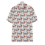 EMS Paramedic Pattern Print Hawaiian Shirt