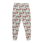 EMS Paramedic Pattern Print Jogger Pants