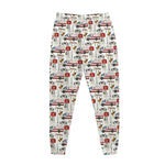 EMS Paramedic Pattern Print Jogger Pants