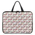 EMS Paramedic Pattern Print Laptop Sleeve With Handle