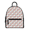 EMS Paramedic Pattern Print Leather Backpack