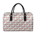 EMS Paramedic Pattern Print Leather Duffel Bag