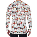 EMS Paramedic Pattern Print Men's Long Sleeve T-Shirt