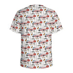 EMS Paramedic Pattern Print Men's Sports T-Shirt