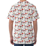 EMS Paramedic Pattern Print Men's Velvet T-Shirt