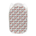 EMS Paramedic Pattern Print Mesh Laundry Hamper