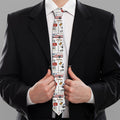 EMS Paramedic Pattern Print Necktie
