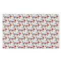 EMS Paramedic Pattern Print Polyester Doormat