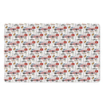 EMS Paramedic Pattern Print Polyester Doormat