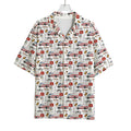EMS Paramedic Pattern Print Rayon Hawaiian Shirt
